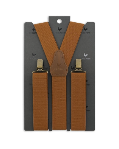 Sir Redman Work bretels elastic cognac