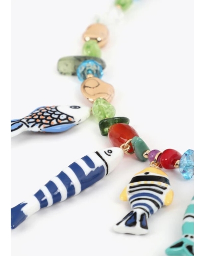 Lola Casademunt Necklace fish multicolor