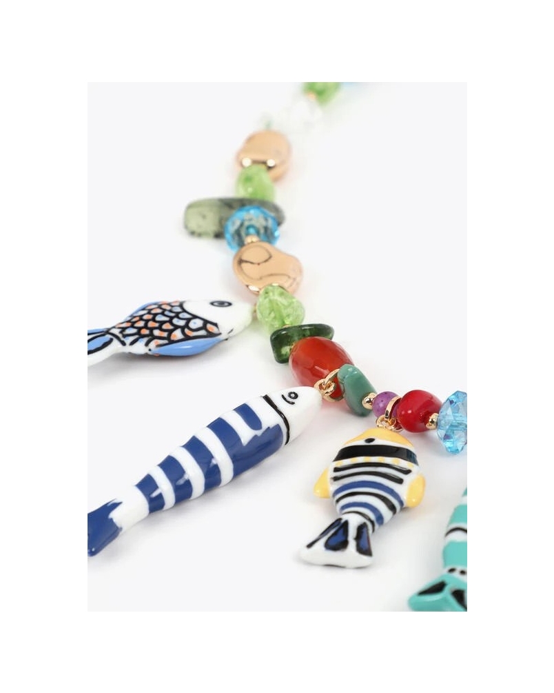 Lola Casademunt Necklace fish multicolor