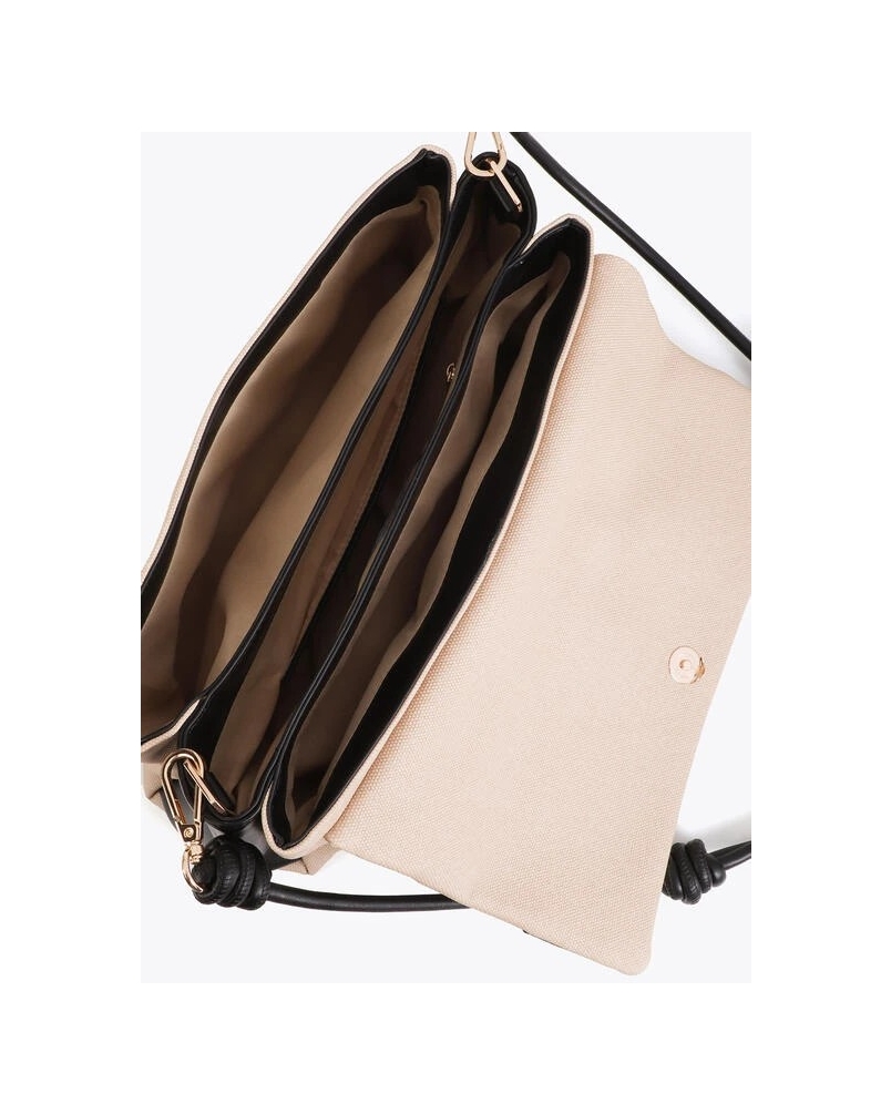 Lola Casademunt Shoulder bag sand black sand/black