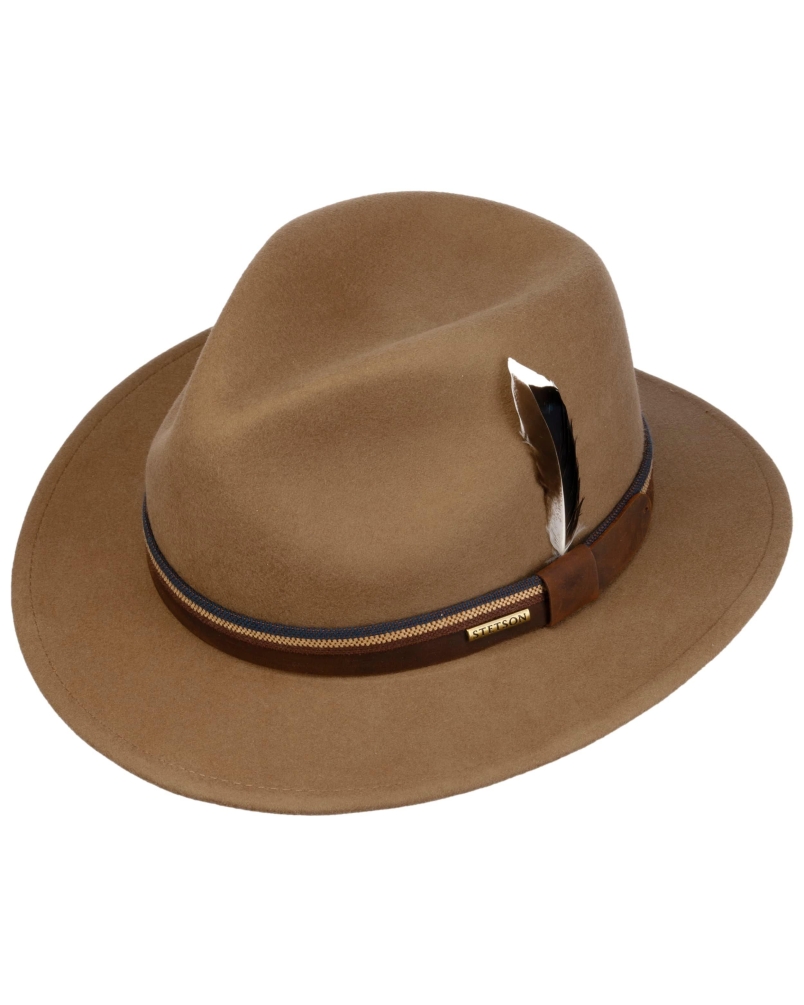 Stetson Traveller woolfelt brown