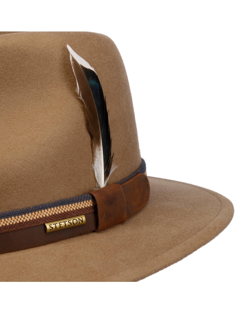 Stetson Traveller woolfelt brown