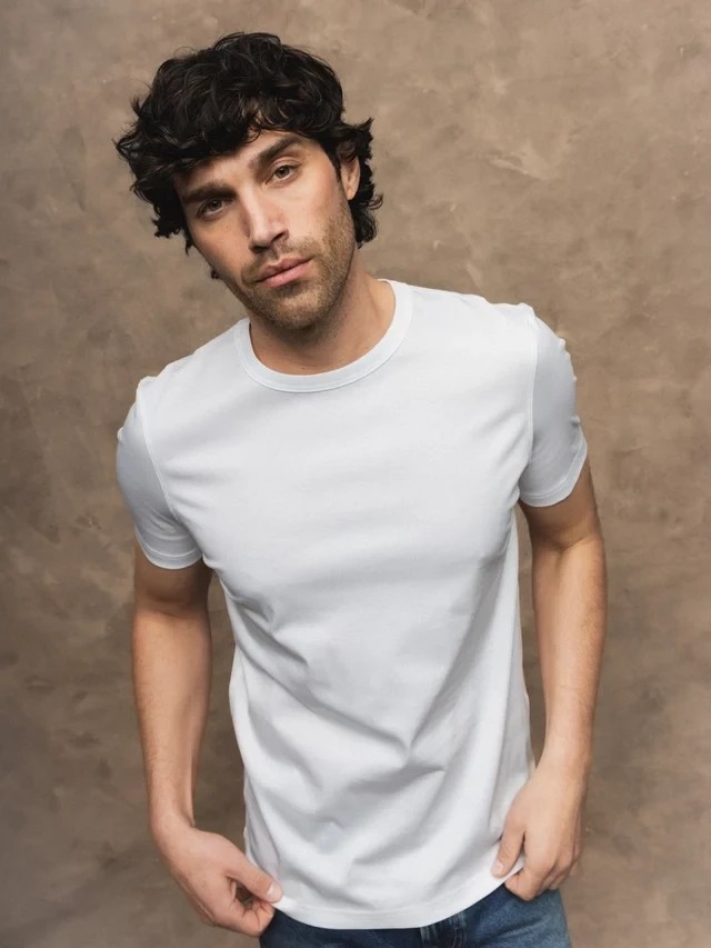 Mos Mosh Gallery Perry O-SS Tee white