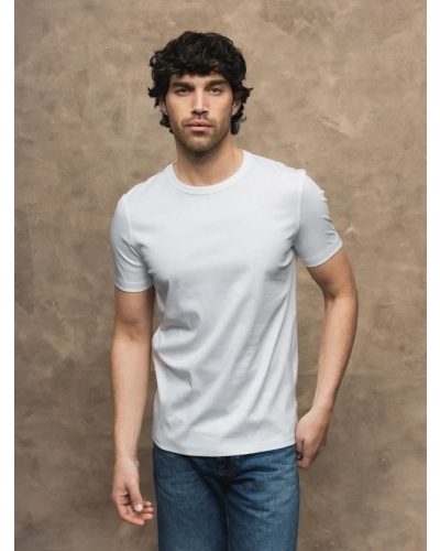 Mos Mosh Gallery Perry O-SS Tee white