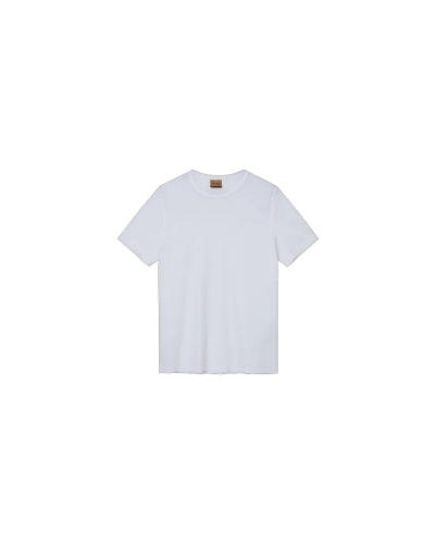 Mos Mosh Gallery Perry O-SS Tee white