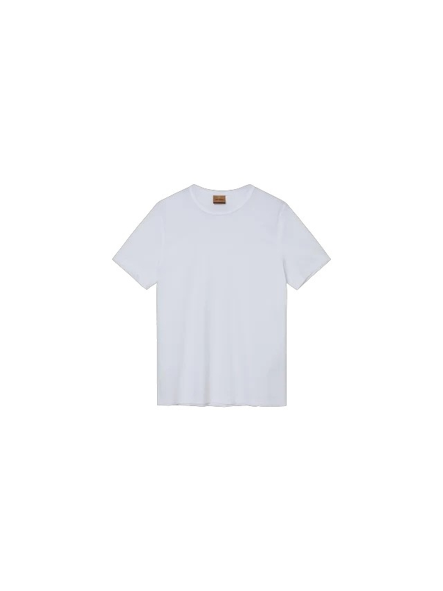 Mos Mosh Gallery Perry O-SS Tee white