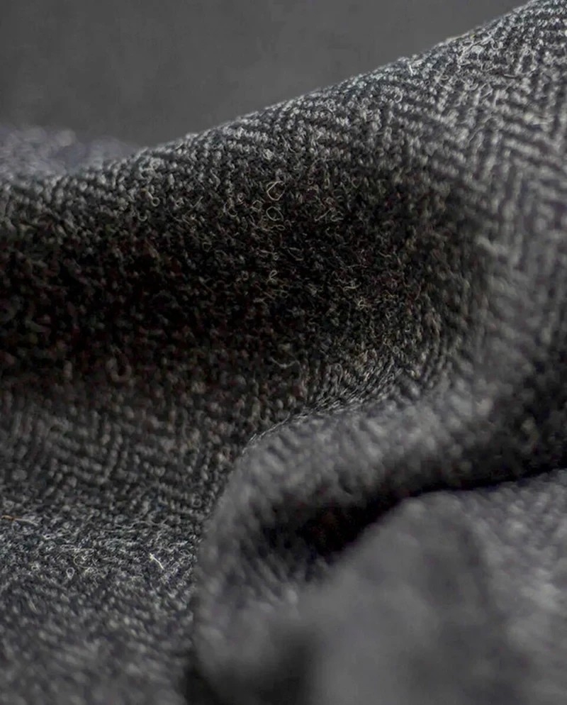 Wellington of Bilmore Pencil skirt charcoal herringbone