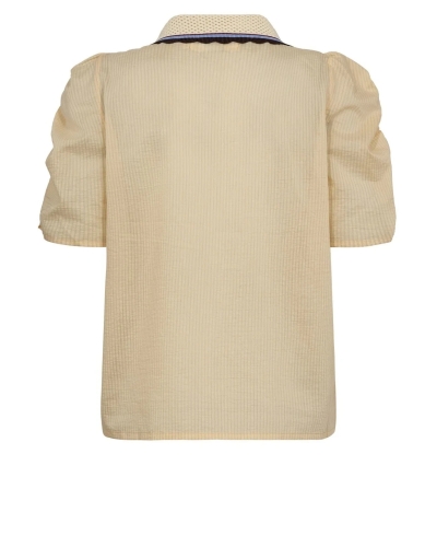 Gossia Ally blouse soft lemon stripes soft lemon stripes