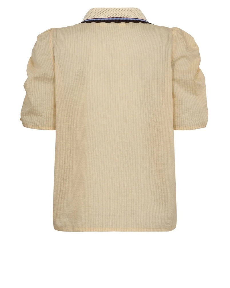 Gossia Ally blouse soft lemon stripes soft lemon stripes