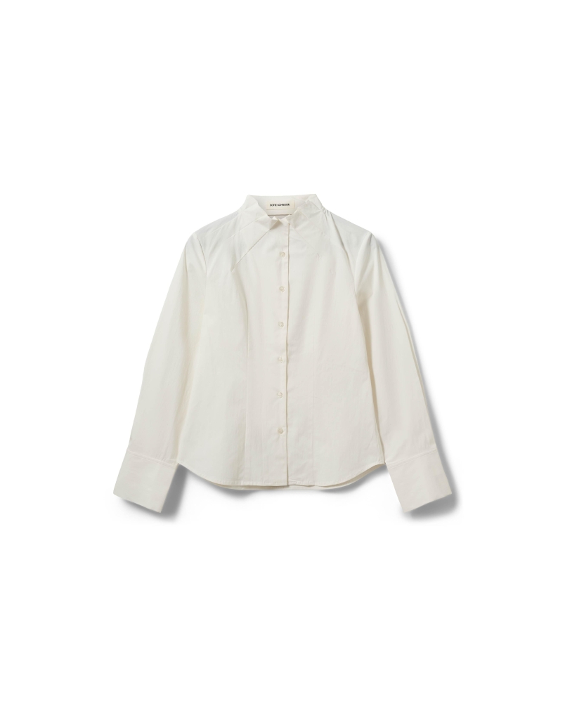 Sofie Schnoor Eden fitted shirt off white