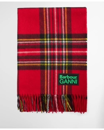 BARBOUR x GANNI Barbour x GANNI tartan scarf