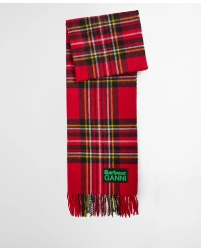 BARBOUR x GANNI Barbour x GANNI tartan scarf
