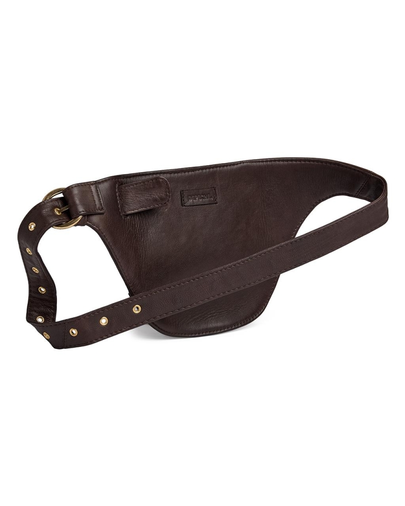 Depeche Golden chic beltbag coffee