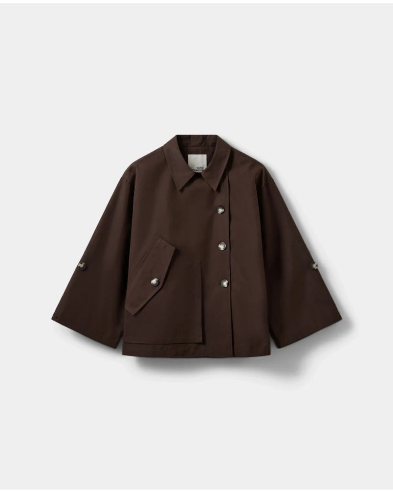 Sofie Schnoor Agatha jacket dark brown