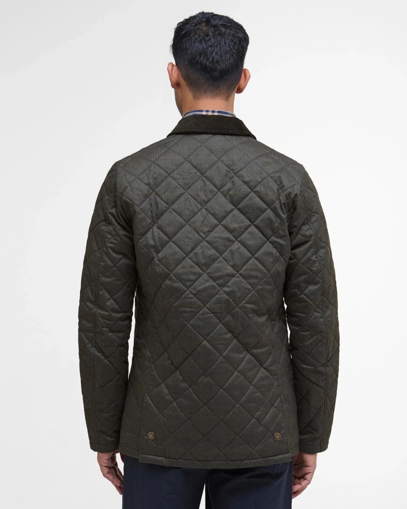 Barbour Heritage Liddesdale quilt navy