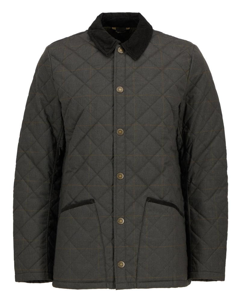 Barbour Heritage Liddesdale quilt navy