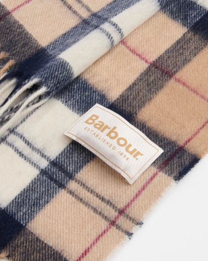 BARBOUR Barbour Tartan scarf brown