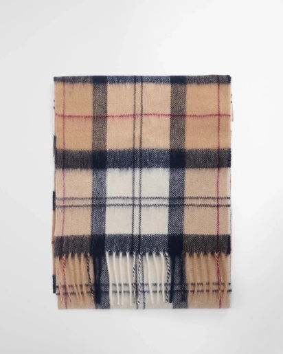 BARBOUR Barbour Tartan scarf brown