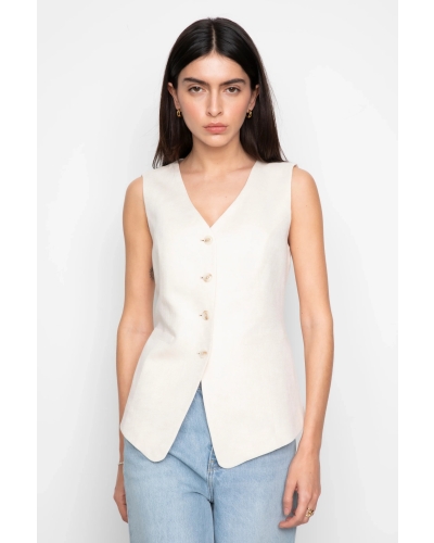 Camilla Pihl Angel vest cream cream