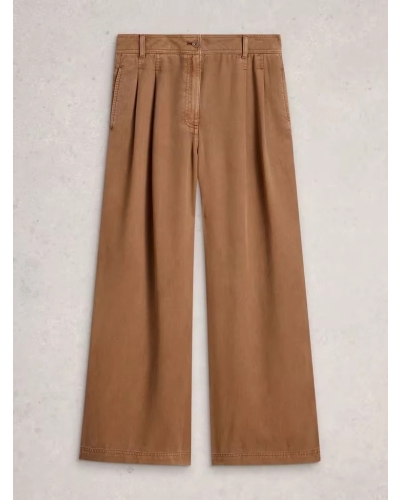 White Stuff Sasha wide Leg mid tan
