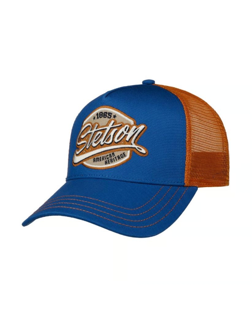 Stetson Trucker cap classic patch 22 - royal blue