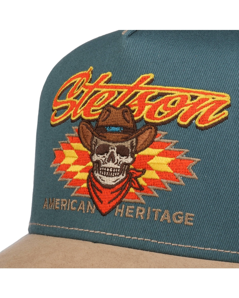 Stetson Trucker cap Cowboy 64 - beige/green
