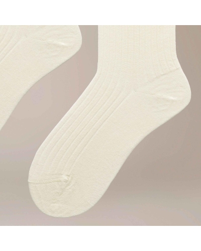 Kunert Fantastic Rib sokken offwhite