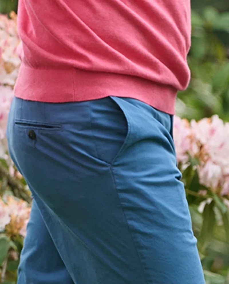 Wellington of Bilmore Mr. Jones fine men's chino blue