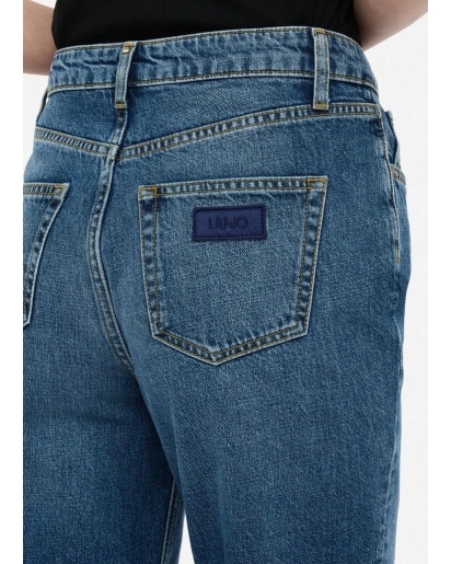 LIU.JO Liu Jo denim straight blue logo