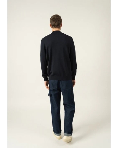 Saint James Colorado II Cardigan navy