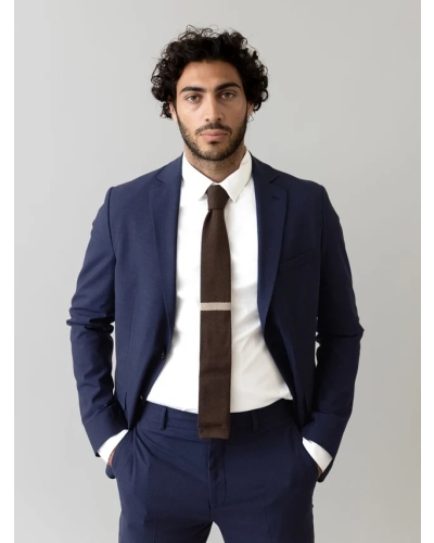 Mos Mosh Gallery James dynamic luxe blazer navy navy