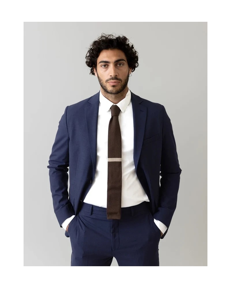 Mos Mosh Gallery James dynamic luxe blazer navy navy