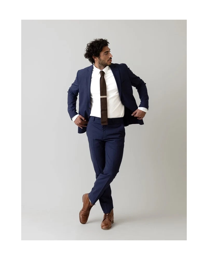 Mos Mosh Gallery James dynamic luxe blazer navy navy