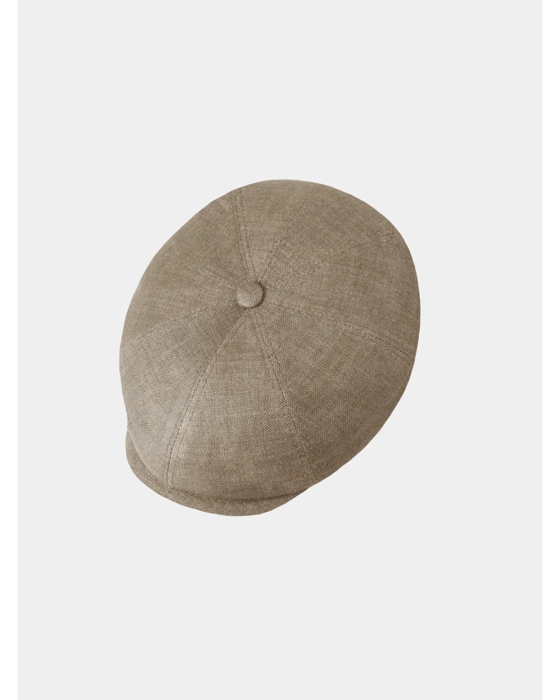 Hatland Barrow 8-panel cap beige