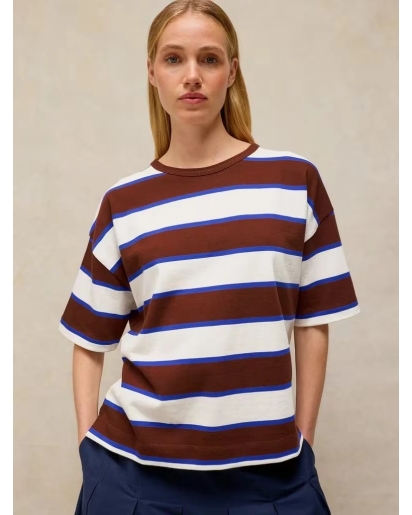WHITE STUFF White Stuff Kat stripe midweight tee