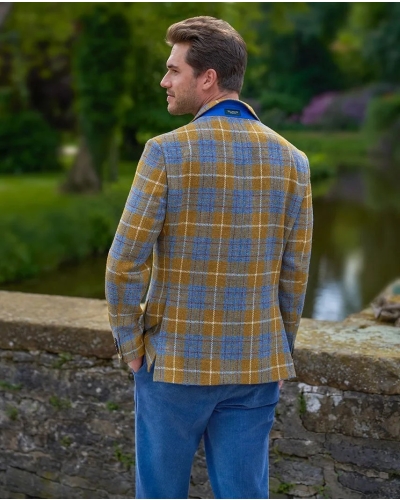 Wellington of Bilmore London amber check