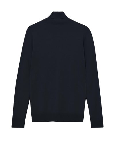 Mos Mosh Gallery Adam Soft Roll Neck Knit navy