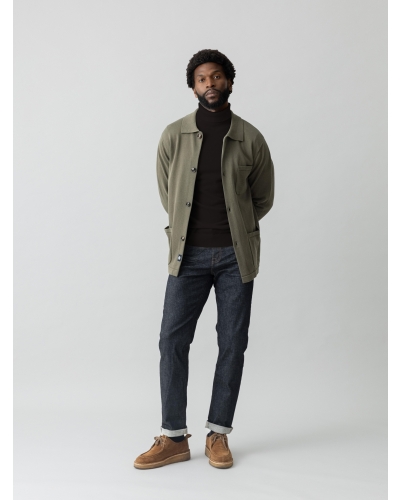 Mos Mosh Gallery Adam Soft Roll Neck Knit navy