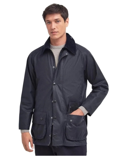 BARBOUR Barbour Classic Beaufort wax jacket navy