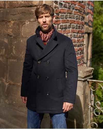 Wellington Seaberg pea coat navy navy