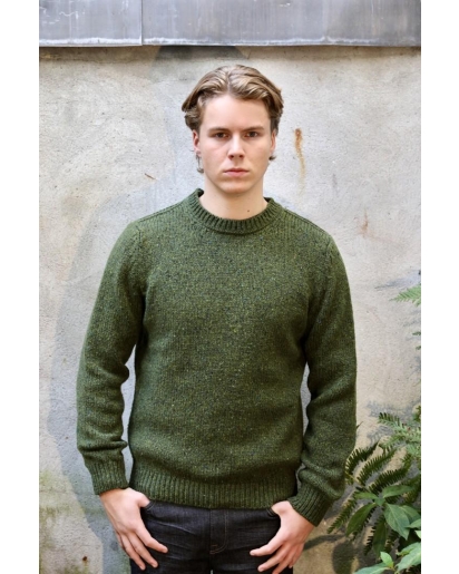 FISHERMAN OUT OF IRELAND Fisherman out of Ireland Donegal fleck crew neck sweater