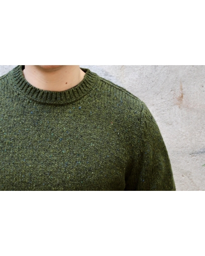 FISHERMAN OUT OF IRELAND Fisherman out of Ireland Donegal fleck crew neck sweater