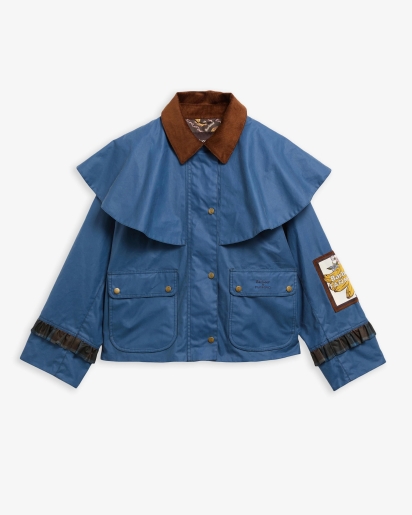 BARBOUR x FARM RIO Barbour x Farm Rio Venosa wax jacket