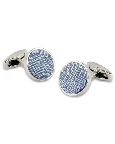 CUFFLINKS CHARMING CHAMBRE BLUE