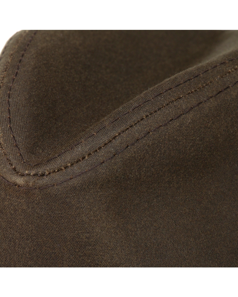 Stetson Traveller Waxed Cotton brown-