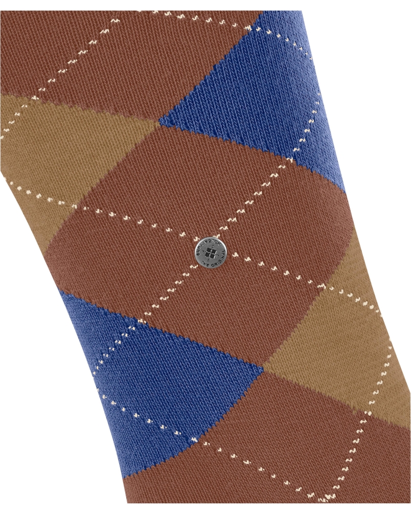 Burlington King heren kniekousen clay