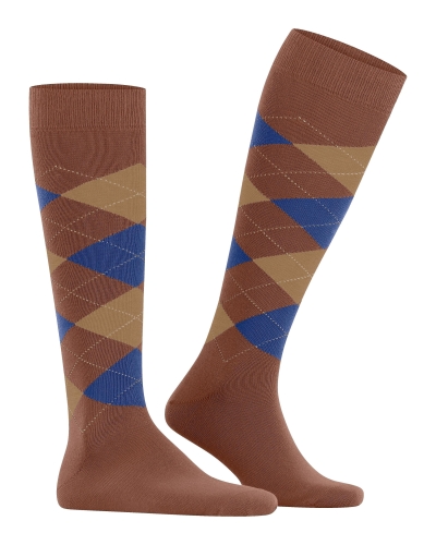 Burlington King heren kniekousen clay