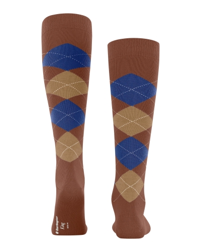 Burlington King heren kniekousen clay