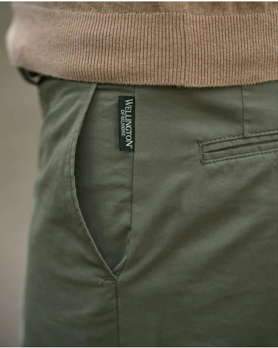 Wellington of Bilmore Mr. Jones fine men's chino olive