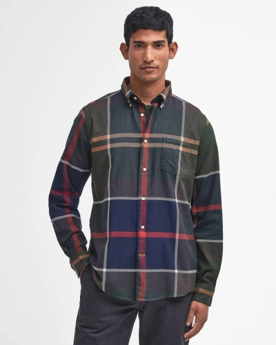 Barbour Dunoon tailored long-sleeved shirt classic tartan